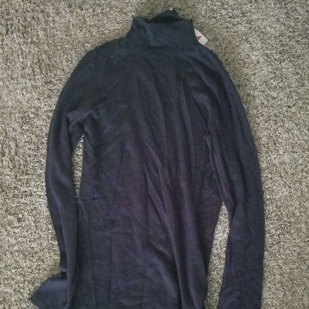 NWT Tall Turtleneck, Navy Blue, Size XS, Super Soft!